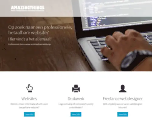 Amazingthings.be(TYPO3) Screenshot