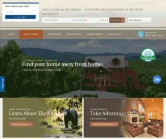 AmazingViewsofthesmokies.com(Cabins in Gatlinburg and Pigeon Forge) Screenshot