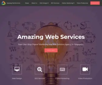 Amazingwebservices.net(Amazing Web Services) Screenshot