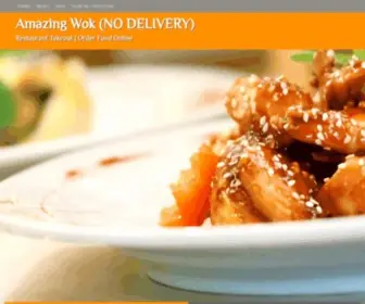 Amazingwoknc.com(Amazing Wok (NO DELIVERY)) Screenshot