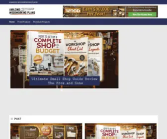 Amazingwoodworkingplans.com(Amazing Woodworking Plans) Screenshot