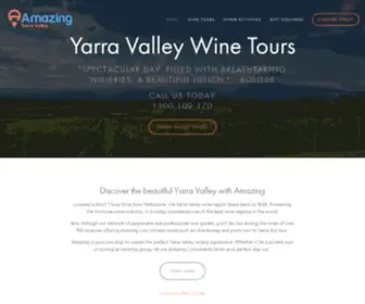 Amazingyarravalley.com.au(Amazing Yarra Valley) Screenshot