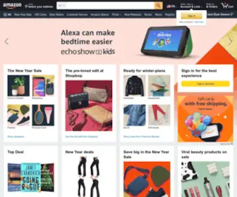 Amazom.com(Spend less) Screenshot