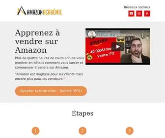 Amazonacademie.com(Apprenez à vendre sur Amazon) Screenshot