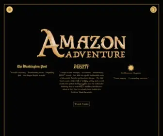 Amazonadventurefilm.com(Amazon Adventure) Screenshot