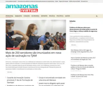 Amazonasvirtual.com.br(Conheça o Portal Amazonas Virtual) Screenshot