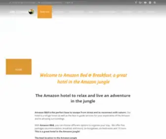 Amazonbb.com(Hotel Amazon B&B) Screenshot