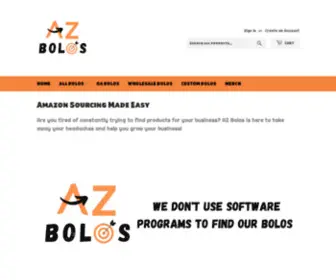 Amazonbolos.com(AZ Bolos) Screenshot