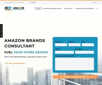 Amazonbrandsconsultant.com(Amazon Consultant) Screenshot