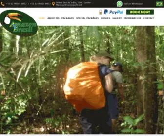 Amazonbraziljungletours.com(Amazon Brazil Jungle Tours) Screenshot