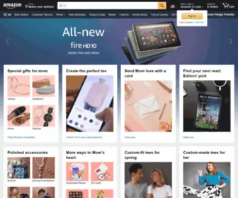 Amazon.co.th(Spend less) Screenshot