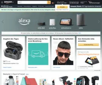 Amazon.cz(Günstige Preise für Elektronik & Foto) Screenshot