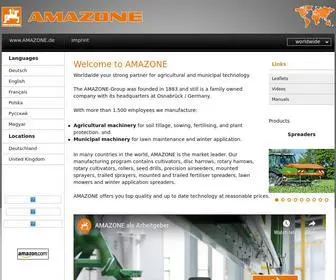 Amazone.in(AMAZONE Landmaschinen) Screenshot