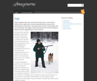 Amazonerne.dk(Amazonerne) Screenshot