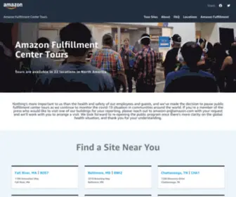 Amazonfctours.com(Amazon Fulfillment Center Tours) Screenshot