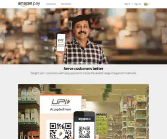 Amazonpay.in(Pay with Amazon) Screenshot