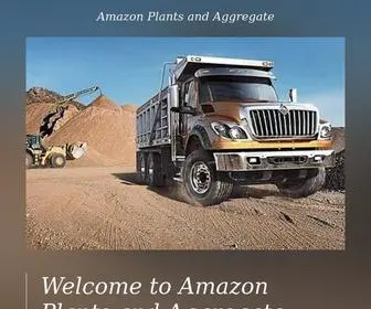 Amazonplantsandaggregate.com(Amazon Plants and Aggregate) Screenshot