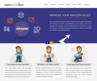 Amazonrankingexpert.com(Amazon SEO Company USA And Amazon Consulting Services UK) Screenshot
