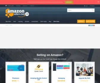 Amazonsellersclub.co(Amazon Seller Software Reviews for FBA Private label) Screenshot