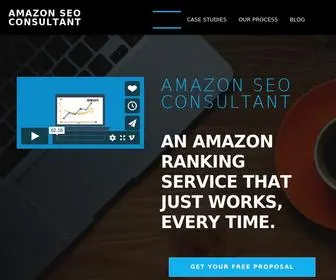 Amazonseoconsultant.com(Amazon SEO Services) Screenshot