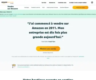 Amazonservices.fr(Comment Etre Vendeur sur Amazon) Screenshot