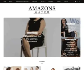 Amazonswatchmagazine.com(Amazons Watch Magazine) Screenshot