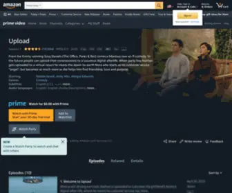 Amazonupload.com(Watch Upload) Screenshot