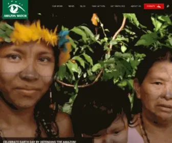 Amazonwatch.org(AMAZON WATCH) Screenshot