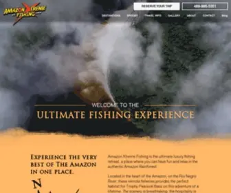 Amazonxtremefishing.com(Bass) Screenshot