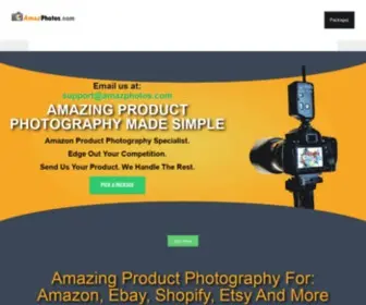 Amazphotos.com(Product Photography in 2020) Screenshot