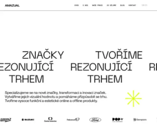 Amazual.com(Webové stránky) Screenshot