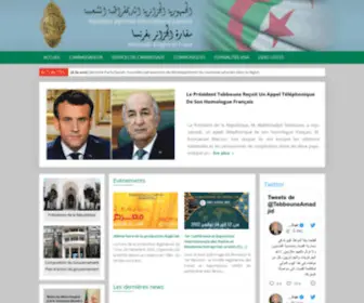 AMB-Algerie.fr(Ambassade) Screenshot