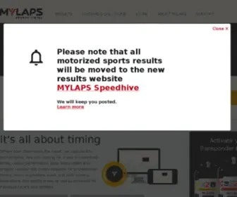 AMB-It.com(MYLAPS) Screenshot