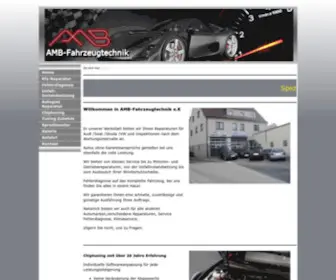 AMB-Tuning.de(Chip Tuning und Tuning vom Profi) Screenshot