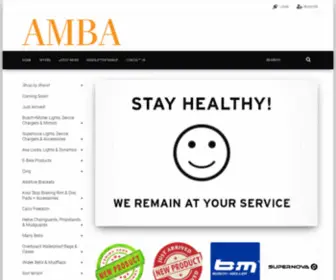 Amba-Marketing.com(Amba Distribution Limited) Screenshot