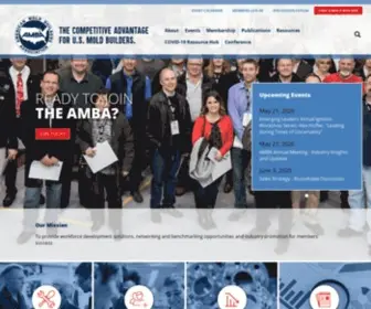 Amba.org(American Mold Builders Association) Screenshot