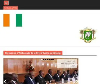 Ambaci-Senegal.org(Ambaci Senegal) Screenshot