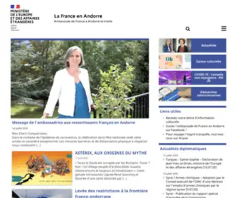 Ambafrance-AD.org(Ambafrance AD) Screenshot