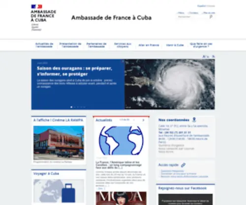 Ambafrance-CU.org(Ambafrance CU) Screenshot