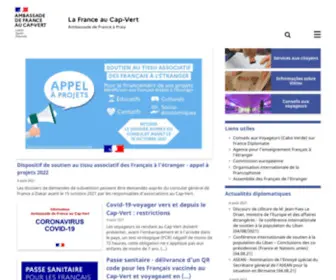 Ambafrance-CV.org(La France au Cap Vert) Screenshot