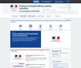 Ambafrance-Rsa.org(Ambafrance Rsa) Screenshot