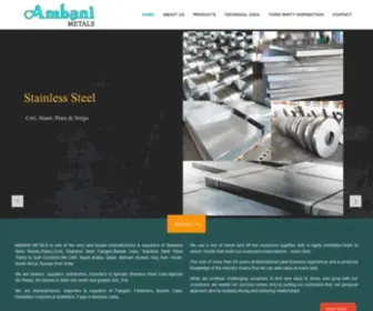 Ambanimetal.com(Ambani Metals) Screenshot