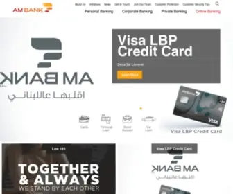 Ambank.com(American Bank) Screenshot