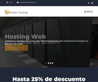 Ambarhosting.com(Ámbar Hosting) Screenshot