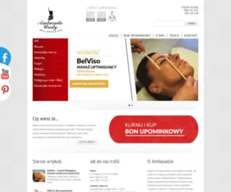 Ambasadaurody.com(Ambasada Urody) Screenshot