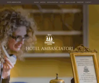 Ambasciatori.net(Hotel Ambasciatori Brescia) Screenshot