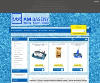 Ambaseny.pl(Montaż Basenów Na terenie Całej Polski) Screenshot