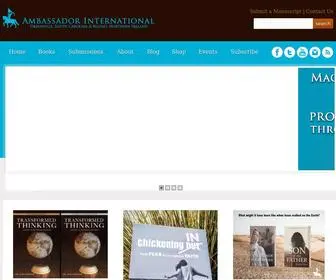 Ambassador-International.com(Ambassador International’s mission as a Christian publishing company) Screenshot