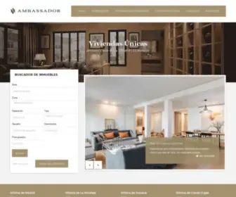 Ambassador.es(Viviendas de Lujo en Madrid) Screenshot