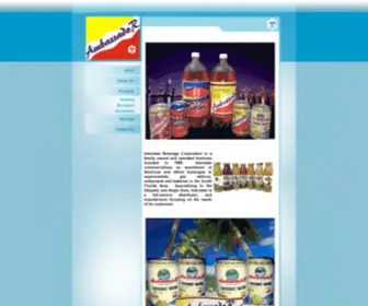 Ambassadorbeverages.com(Ambassador) Screenshot